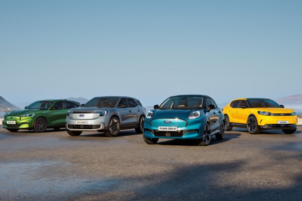 Gama eléctrica de Ford Puma Gen-E, Capri, Explorer y Mach-E