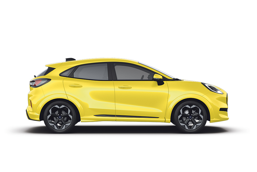 Vista lateral del Ford Puma Gen-E