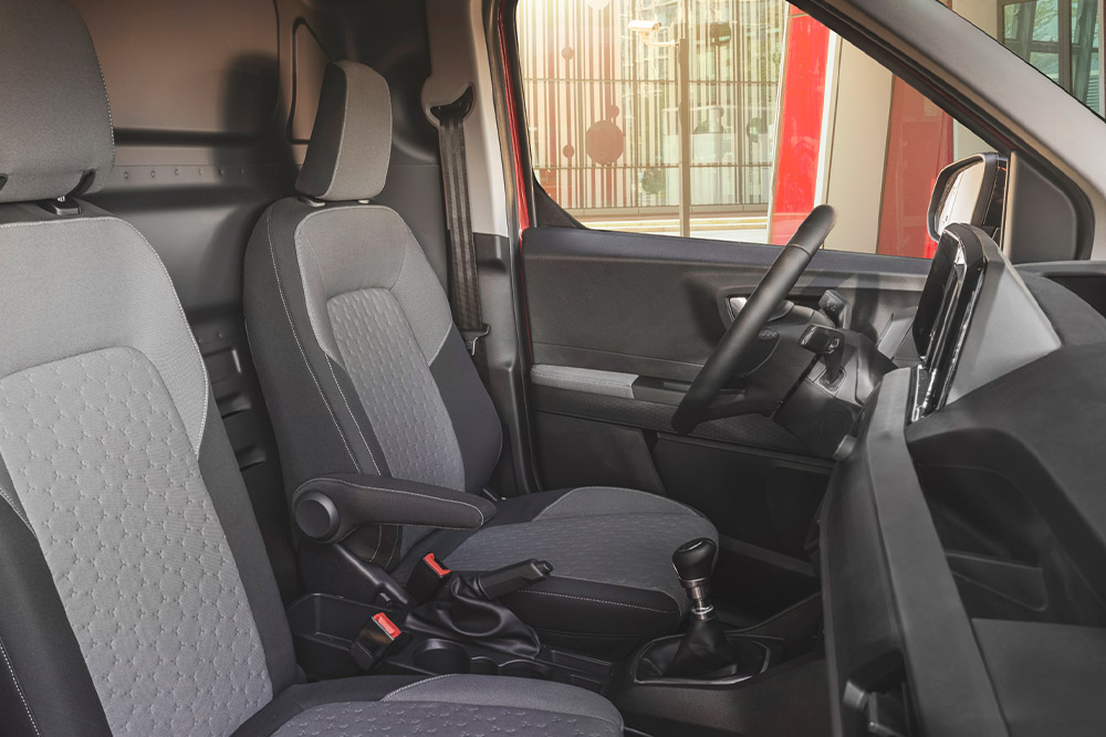 New Ford Transit Courier 6-way adjustable driver seat